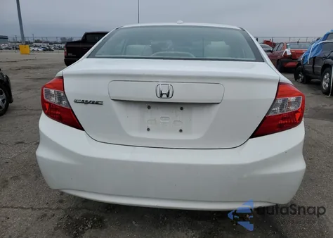 2012 Honda Civic Ex from USA, damaged, VIN 19XFB2F89CE042353